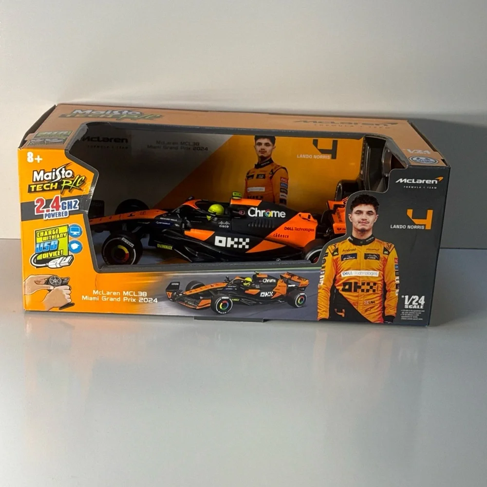McLaren MCL36 Miami Grand Prix 2024 Toy Car